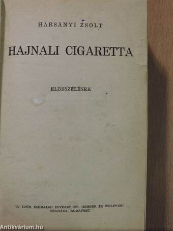 Hajnali cigaretta