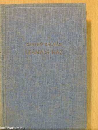 Leányos ház 1931-ben