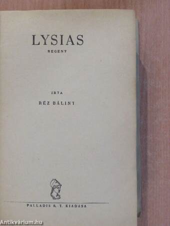 Lysias (dedikált példány)