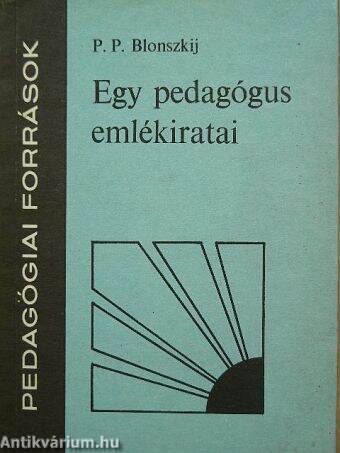 Egy pedagógus emlékiratai