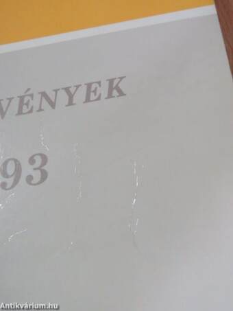 Adótörvények 1993