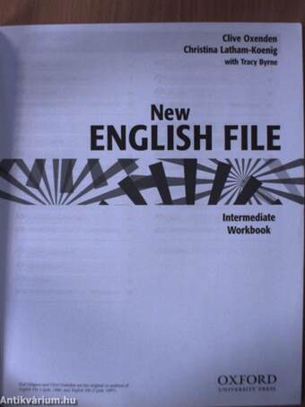 New English File - Intermediate - Workbook