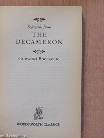 Selections from The Decameron