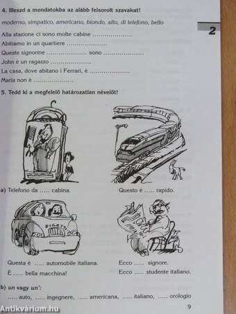 I primi due passi - Olasz I/A munkafüzet