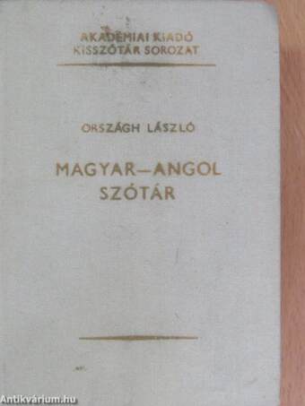 Magyar-angol szótár