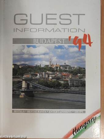 Guest Information Budapest '94