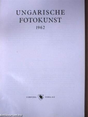 Ungarische Fotokunst 1962