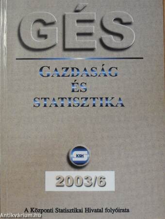 Gazdaság és statisztika (GÉS) 2003. december