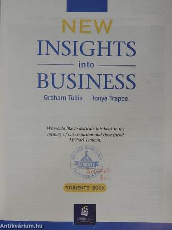 New Insights into Business - Students' Book