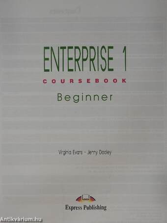 Enterprise 1 - Beginner - Coursebook