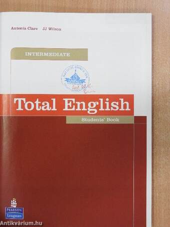 Total English - Intermediate - Students' Book - CD-vel és DVD-vel