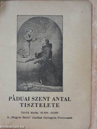 Páduai Szent Antal tisztelete