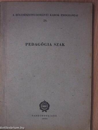 Pedagógia szak