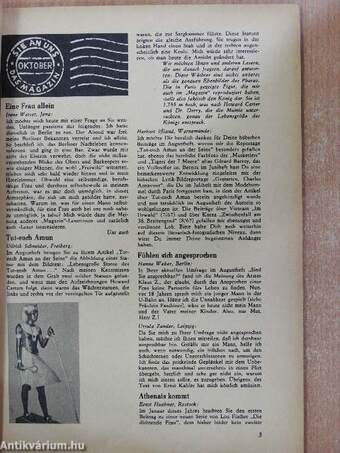 Das Magazin Oktober 1967