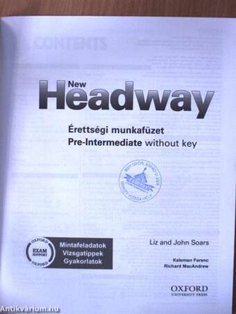 New Headway - Pre-Intermediate without key - Érettségi munkafüzet