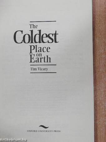 The Coldest Place on Earth - Kazettával