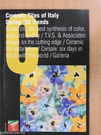 Ceramic Tiles of Italy - Spring '98 Trends