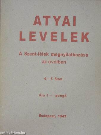 Atyai levelek