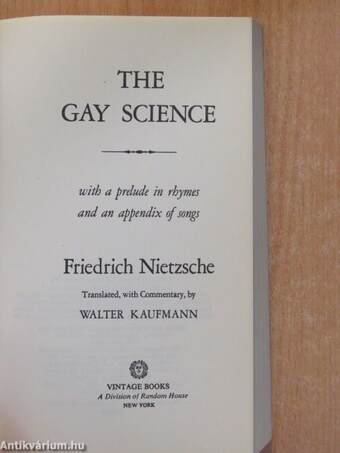 The Gay Science