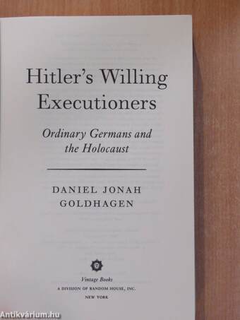 Hitler's Willing Executioners