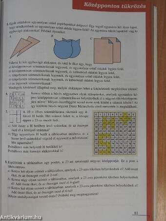 Matematika tankönyv 7/I.