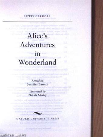 Alice's Adventures in Wonderland - Kazettával