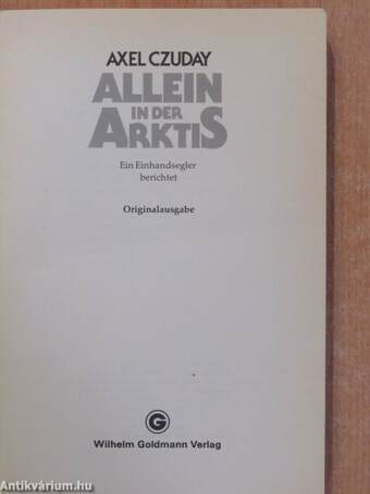 Allein in der Arktis