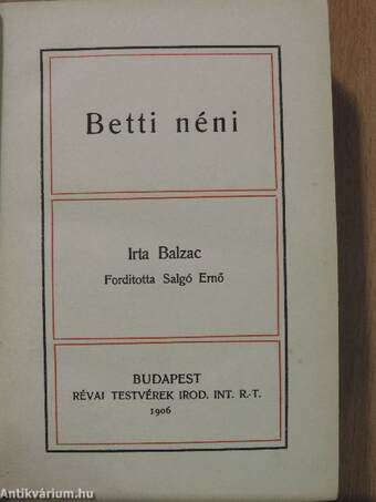 Betti néni