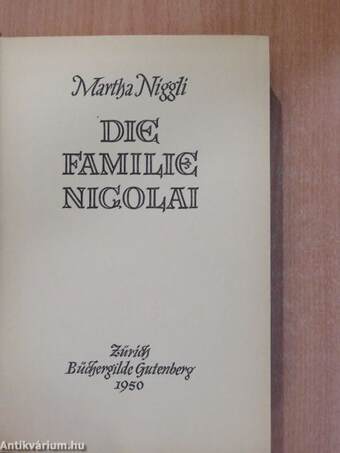 Die Familie Nicolai