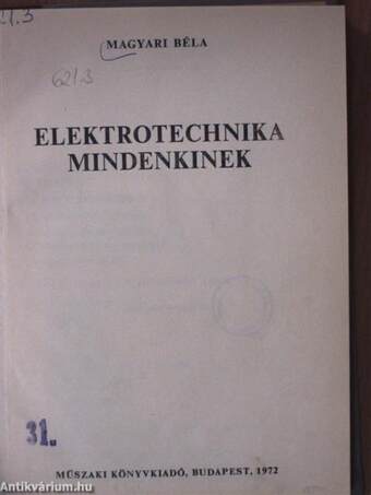 Elektrotechnika mindenkinek