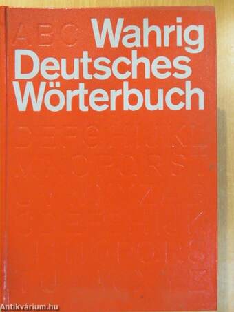 Wahrig Deutsches Wörterbuch