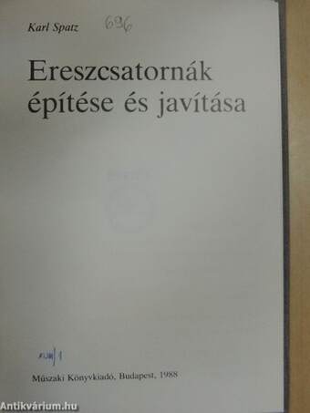 Ereszcsatornák építése és javítása