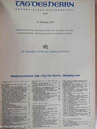 Tag des Herrn 1964