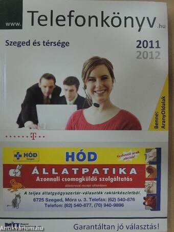 Telefonkönyv - Szeged és térsége 2011/2012