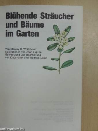 Blühende Sträucher und Bäume im Garten