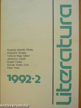 Literatura 1992/2