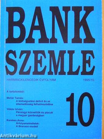 Bankszemle 1995/10