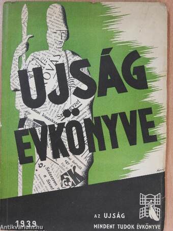 Az Ujság Mindent Tudok évkönyve 1939