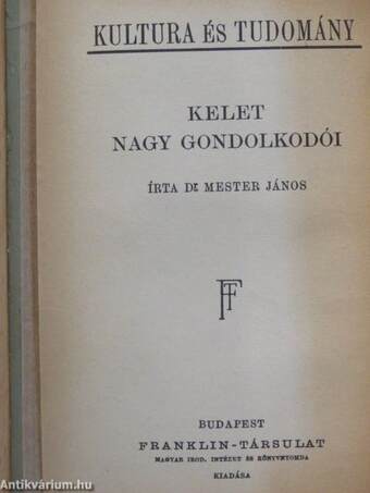 Kelet nagy gondolkodói