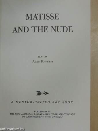 Matisse and the Nude