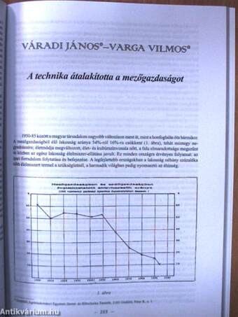 Tanulmányok a természettudományok, a technika és az orvoslás történetéből 1997