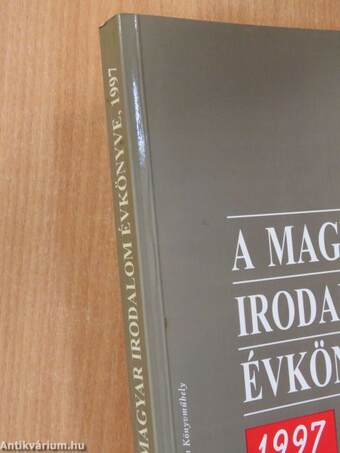 A magyar irodalom évkönyve 1997