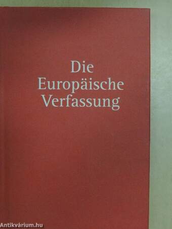 Vertrag über eine Verfassung für Europa