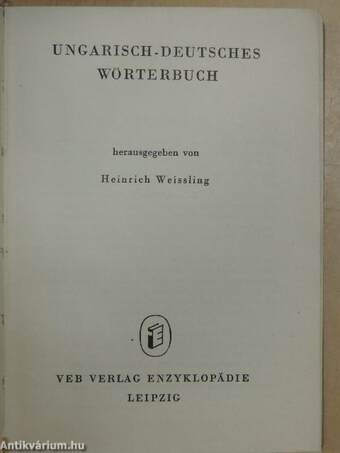 Taschenwörterbuch Ungarisch-Deutsch