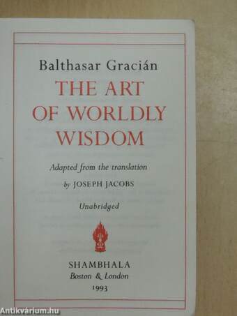 The Art of Worldly Wisdom