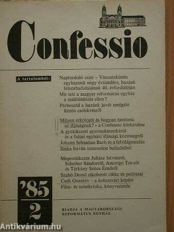 Confessio 1985/2.