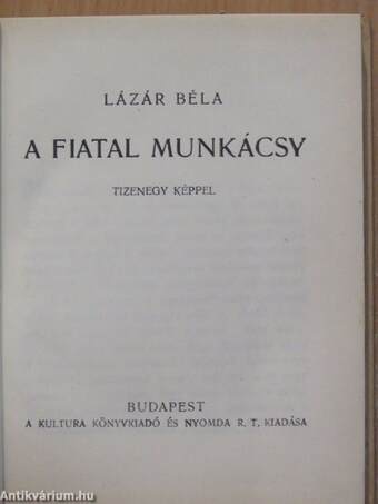 A fiatal Munkácsy