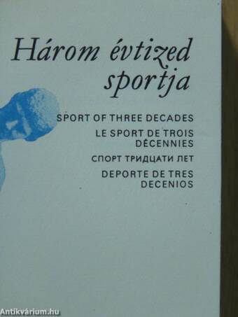 Három évtized sportja (minikönyv) (számozott)/Három évtized sportja (minikönyv)/Három évtized sportja (minikönyv) (számozott)