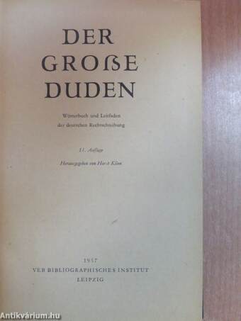 Der Große Duden