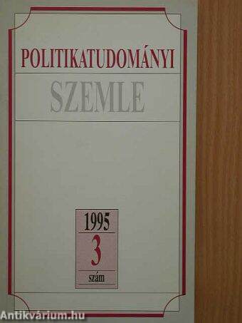 Politikatudományi Szemle 1995/3.